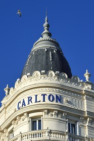 France, Alpes-Maritimes (06), Cannes, le palace du Carlton sur le boulevard de la Croisette