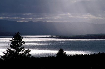 Canada, Quebec Province, Gaspesie, Forillon National Park, bay of Gaspe