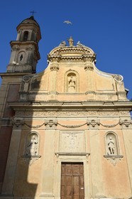 France, Alpes-Maritimes (06), Menton, la vieille ville, la chapelle des Pénitents Blancs
