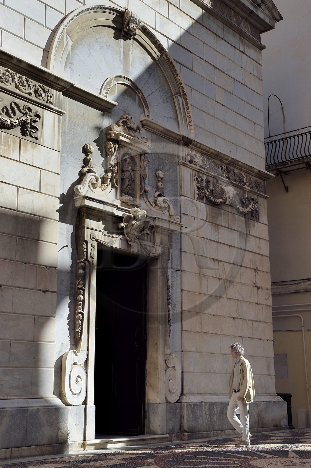 France, Haute-Corse (2B), Bastia, rue Napoléon, oratoire de l’Immaculée-Conception