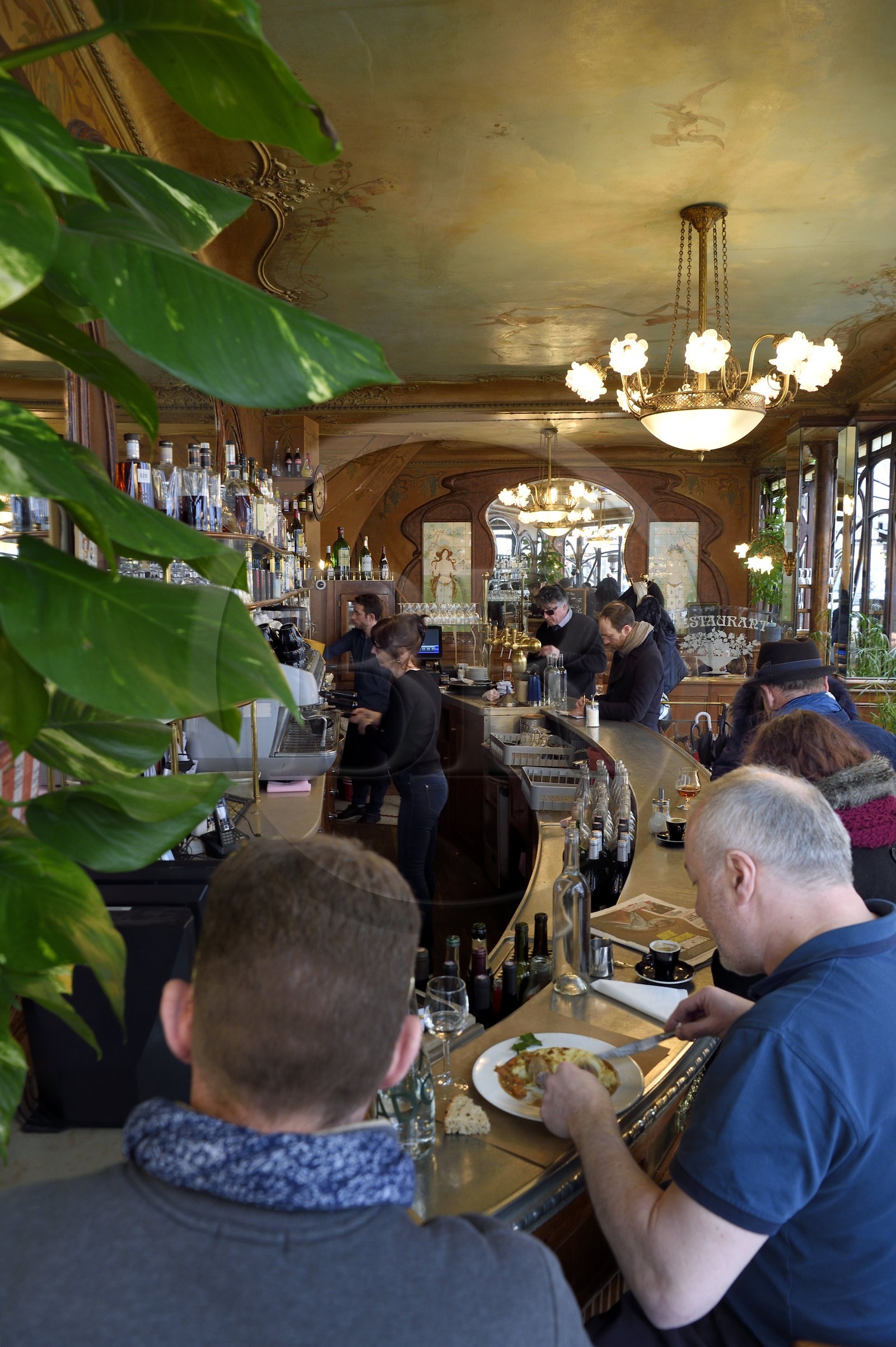 France, Paris (75), Le Bistro du Peintre avenue Ledru-Rollin