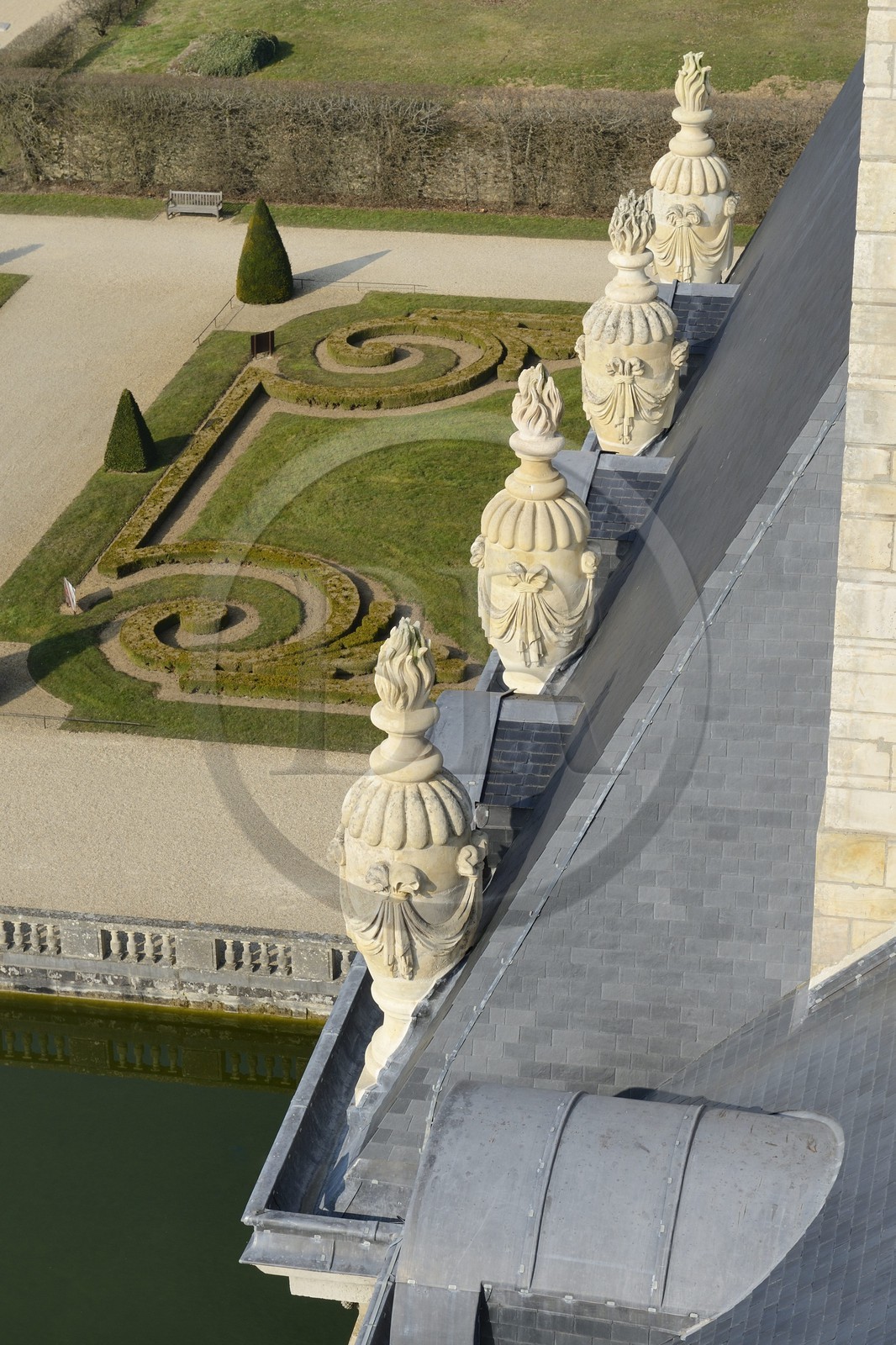 France, Seine-et-Marne (77), Maincy, le château de Vaux-le-Vicomte