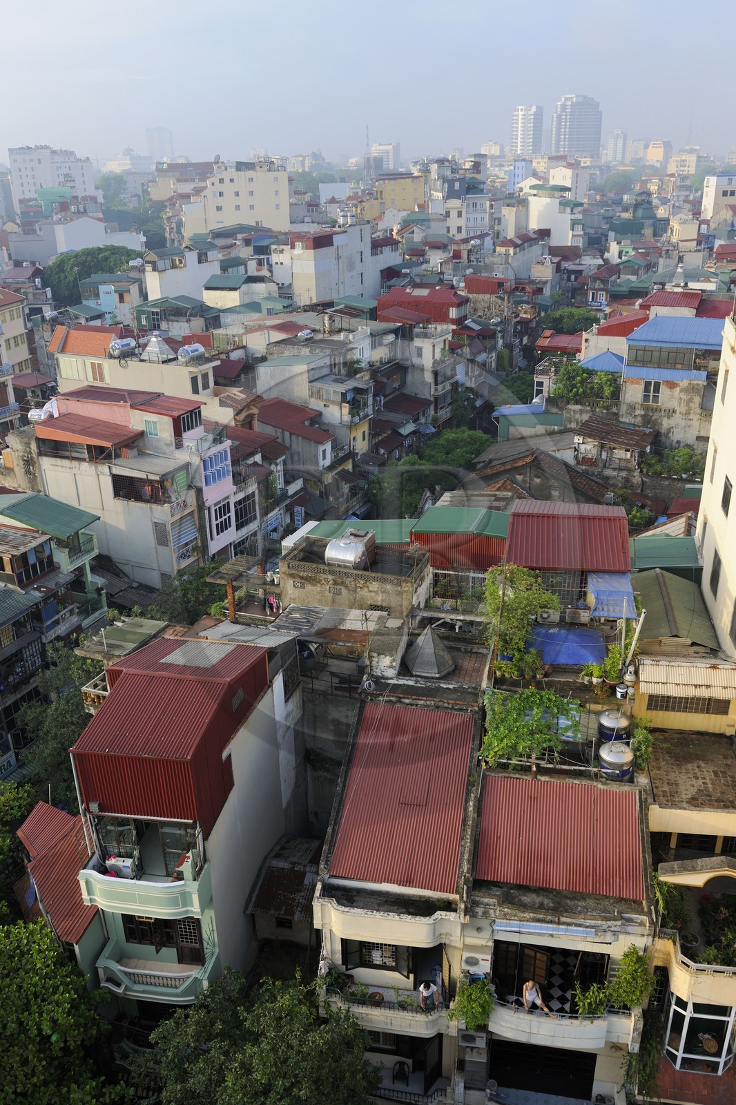 Vietnam, Hanoï, la vieille ville dans le quartier des 36 rues