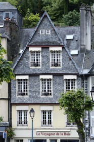 France, Finistere, Morlaix, traditional house on the place des Otages