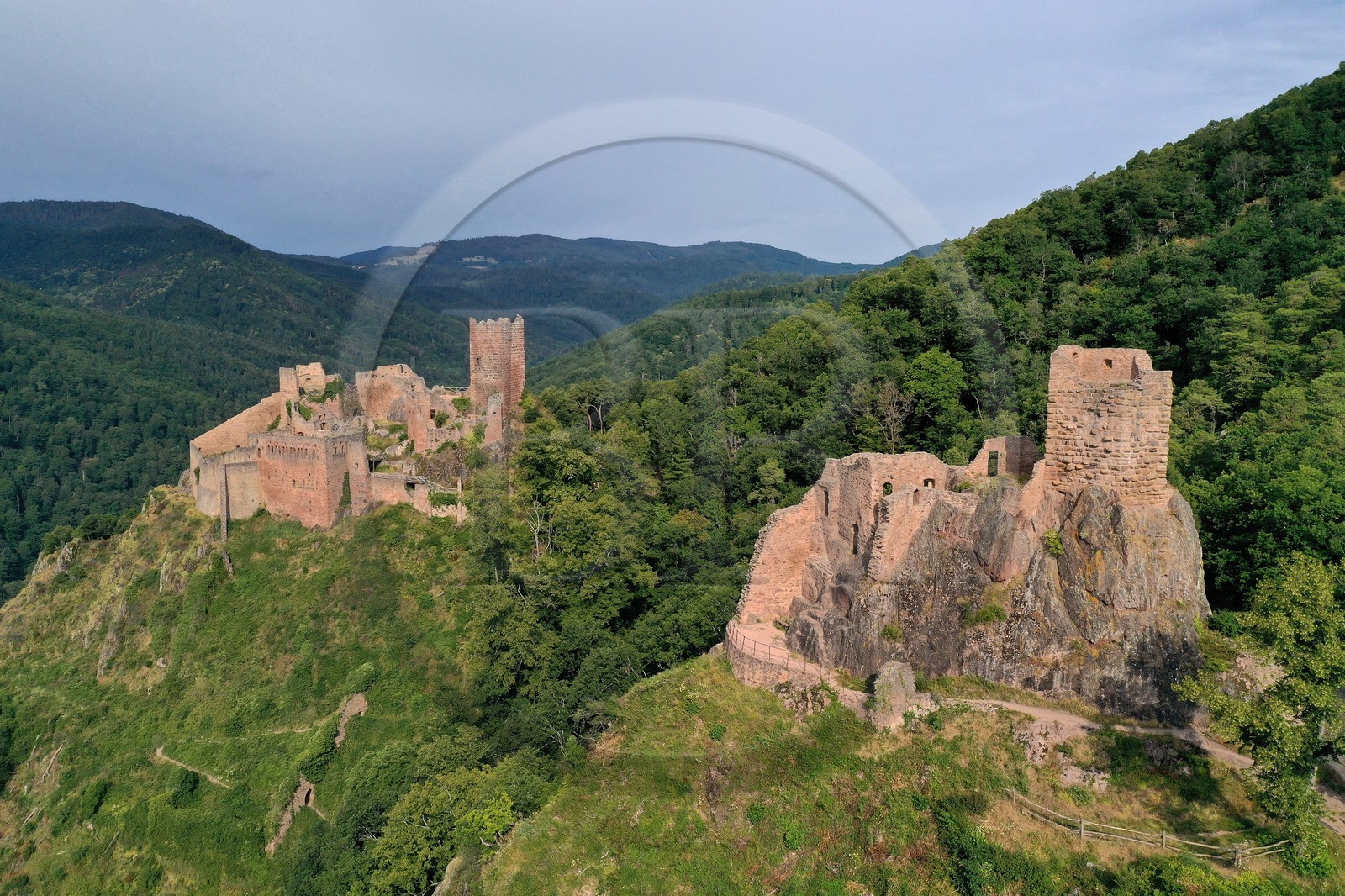 France, Haut-Rhin (68), Route des vins d'Alsace, Ribeauvill