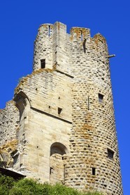 France, Allier (03), ancienne province du Bourbonnais, chateau de Bourbon-l'Archambault du XIIIe siècle