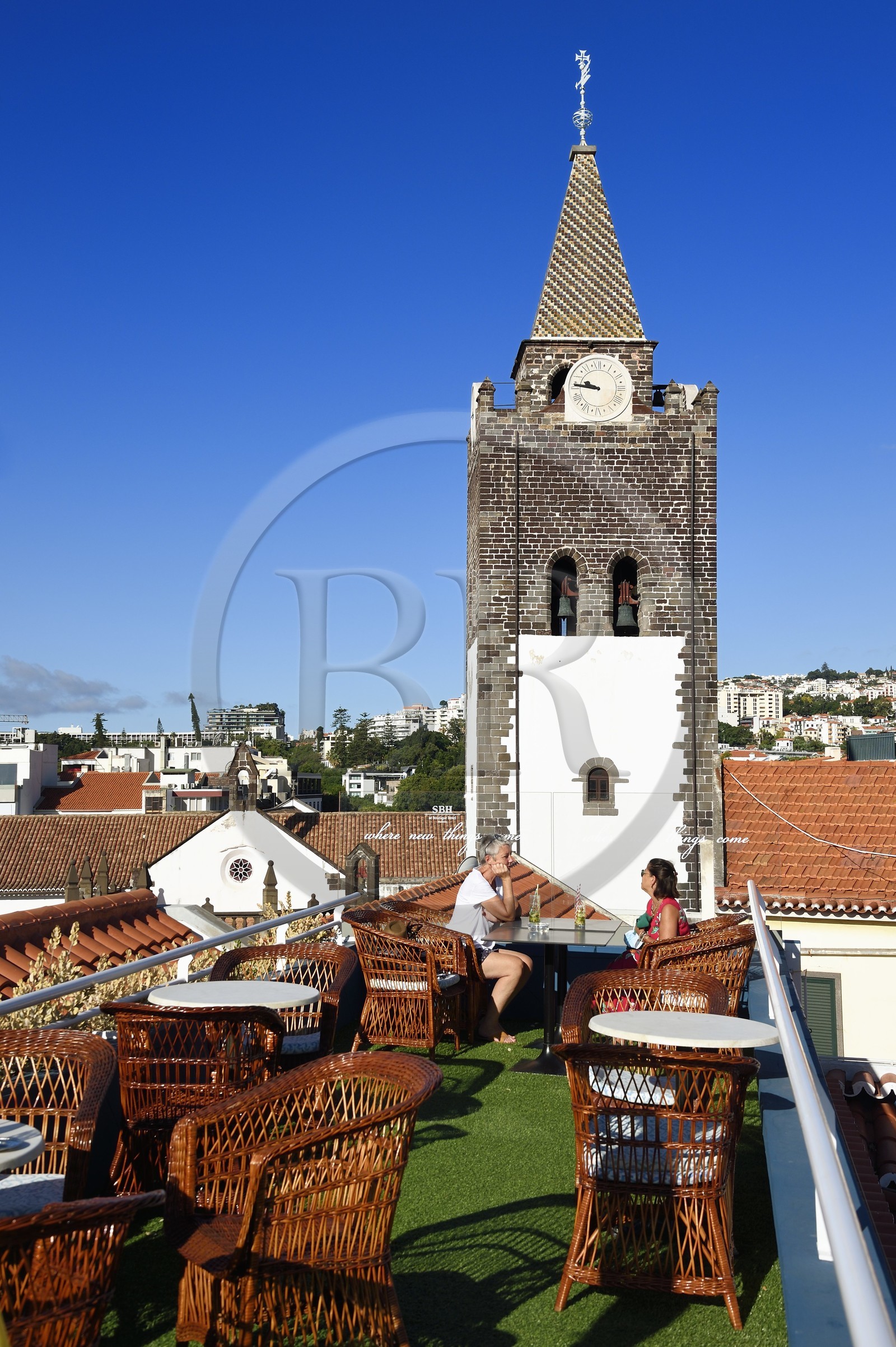 Portugal, Ile de Madère, Funchal, la cathédrale Notre-Dame de l'Assomption