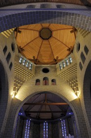 France, Manche, Cotentin, Saint Lo, Communaute du Bon Sauveur chapel by architect Joseph Marrast