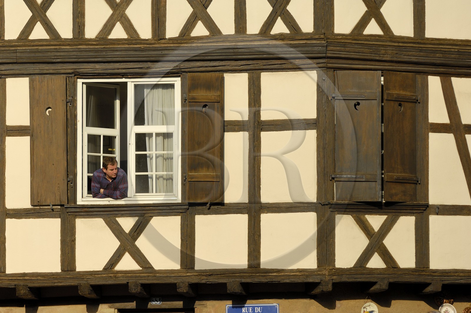 France, Bas Rhin (67), Strasbourg, quartier de la Petite France, maisons à colombage