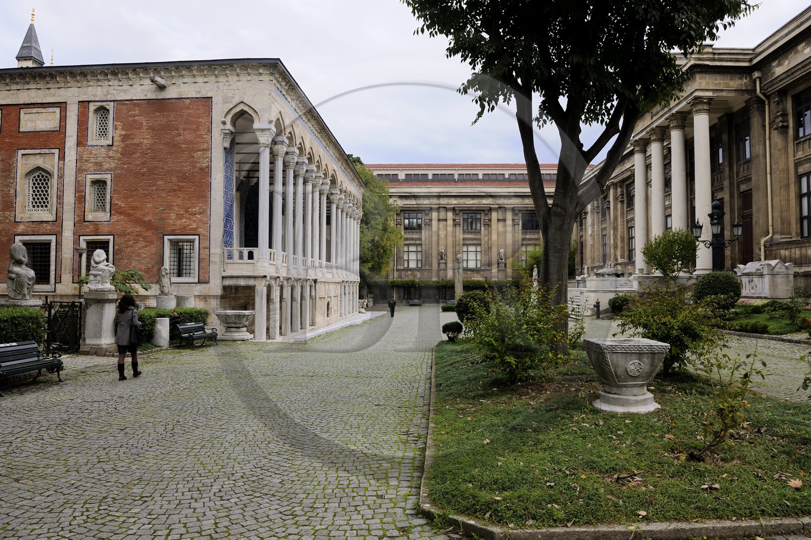 Turquie , Istanbul, centre historique classé Patrimoine Mondial de l'UNESCO, Musées archéologiques d'Istanbul dans les dépendances du Palais de Topkapi Turquie , Istanbul, centre historique classé Patrimoine Mondial de l'UNESCO, Musées archéologiques d'Istanbul dans les dépendances du Palais de Topkapi