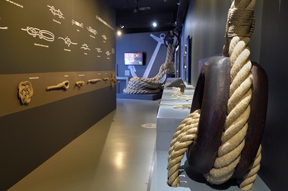 France, Charente-Maritime (17), Rochefort, Centre International de la mer dans l'ancien Arsenal maritime de Rochefort, la Corderie Royale conçue par Colbert en 1666