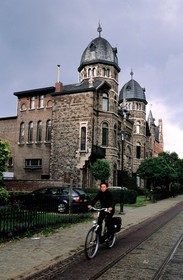 Belgium, Flanders, Antwerp (Antwerpen), Zurenborg Art Nouveau district