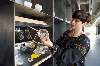 France, Charente (16), Cognac, Fondation d’Entreprise Martell, institution culturelle pluridisciplinaire (art, design et craft, architecture, musique, danse…), la directrice Nathalie Viot