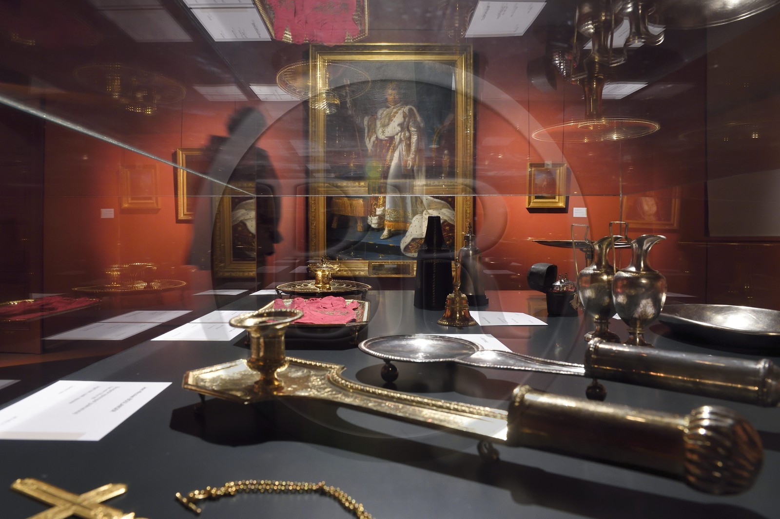 France, Corse-du-Sud (2A), Ajaccio, musée Fesch (musée des beaux-arts), salle de la collection napoléonienne