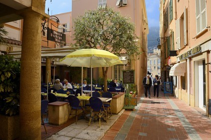 Principauté de Monaco, Monaco, la vieille ville sur le Rocher, place des Carmes