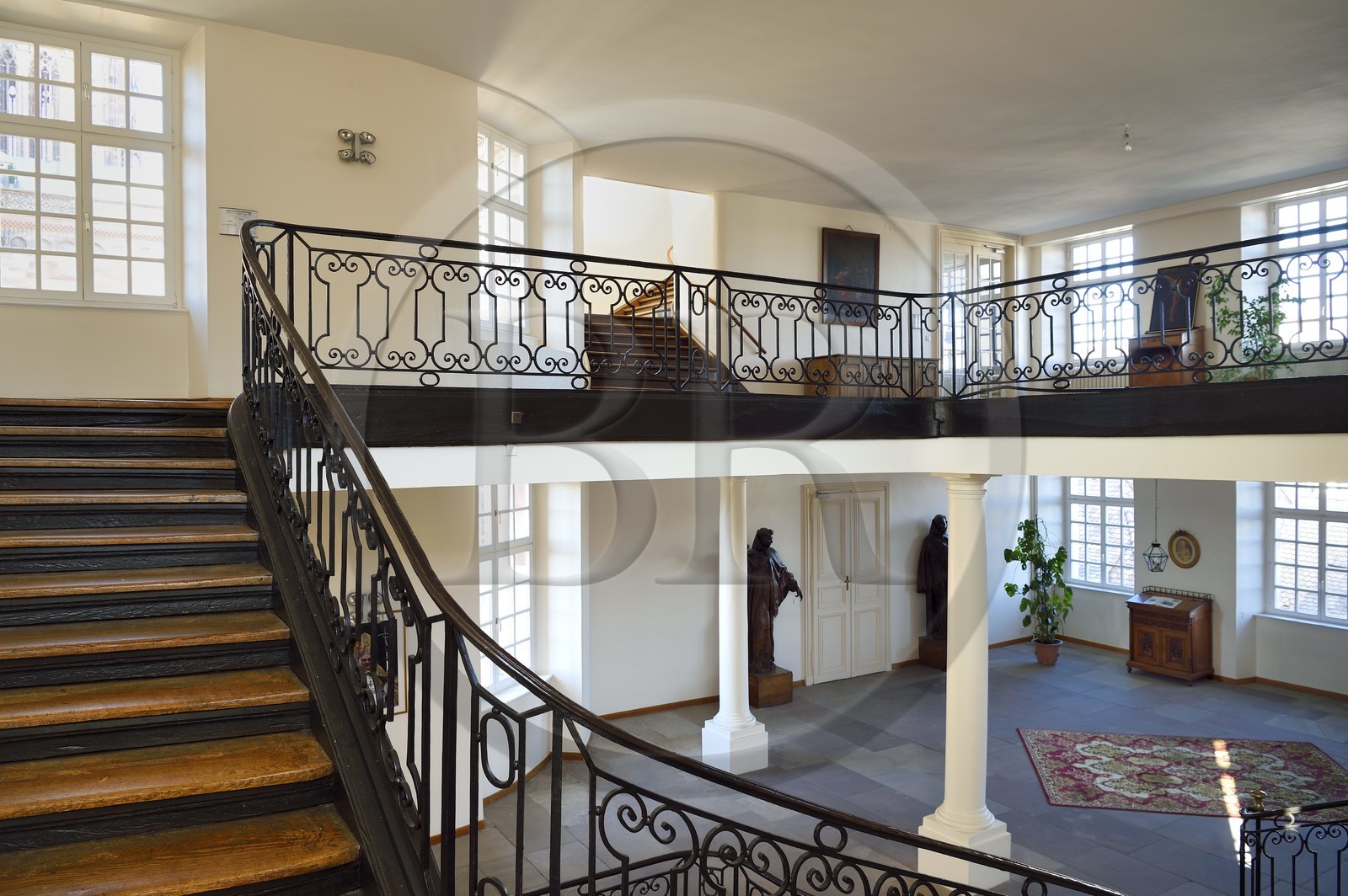 France, Bas-Rhin (67), Strasbourg, vieille ville classée au Patrimoine Mondial de l'UNESCO, le séminaire Sainte-Marie-Majeure