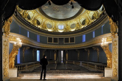 France, Yvelines, Chateau de Versailles, listed as World Heritage by UNESCO, Domaine de Marie Antoinette (Queen Marie Antoinette' domain), the Queen's Theatre