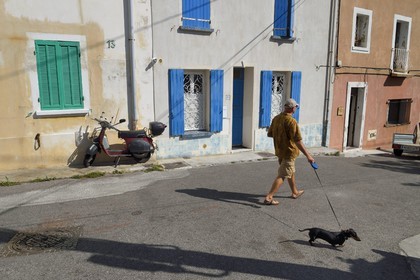 France, Bouches-du-Rhône (13), Marseille, quartier d'Endoume, Malmousque, n°13 rue de Malmousque