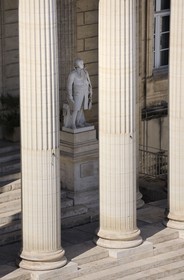 France, Herault, Montpellier, the Courthouse