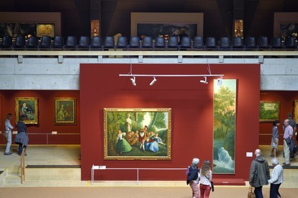 Switzerland, canton of Valais, Martigny, Pierre Gianadda Foundation, exhibition of paintings