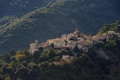 Italie, Toscane, l’Ile d’Elbe, le village perché de Poggio