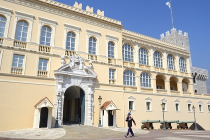 Principauté de Monaco, Monaco, place du Palais, palais princier