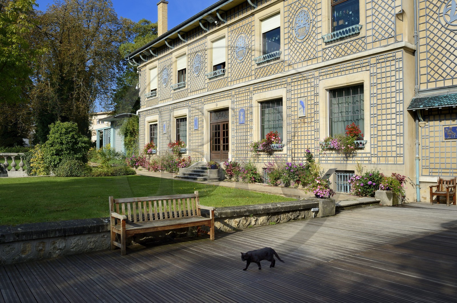 France, Meurthe-et-Moselle (54), Nancy, musée de l'Ecole de Nancy dans l'ancienne propriété d'Eugène Corbin