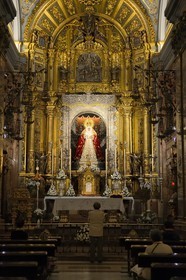 Spain, Andalusia, Seville, Macarena district, Basilica of the Macarena (Basílica de La Macarena), the Virgin of the Macarena