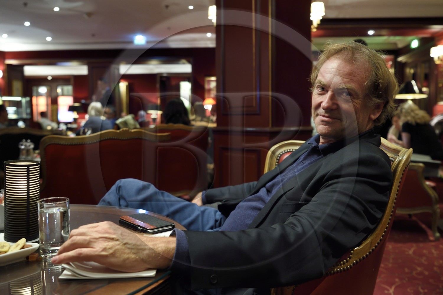 France, Paris (75), Hotel Westin, l'écrivain Didier Van Cauwelaert