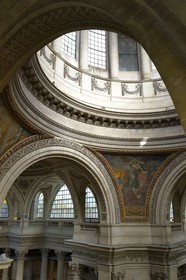 France, Paris (75), le Panthéon, sous le dôme central