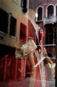 Italie, Vénétie, Venise, déguisement de carnaval