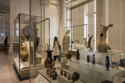 France, Paris (75), Bibliothèque Nationale de France (National Library of France), Richelieu site, the Hall of Columns