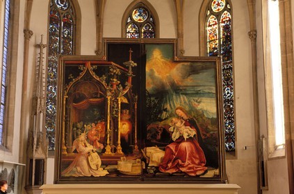 France, Haut Rhin, Colmar, Unterlinden museum, Issenheim altarpiece