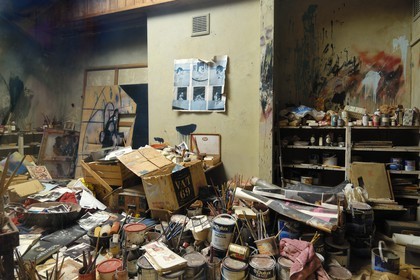 Republic of Ireland, County Dublin, Dublin, The Hugh Lane, Francis Bacon workshop