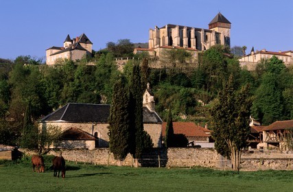 France, Haute Garonne, Saint Bertrand de Comminges village, labelled Les Plus Beaux Villages de France (The Most Beautiful Villages of France), Sainte Marie cathedral