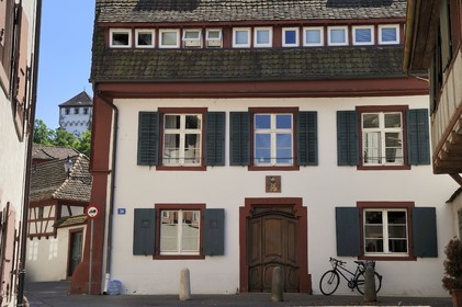 Suisse, Bâle, le vieux quartier Saint-Alban