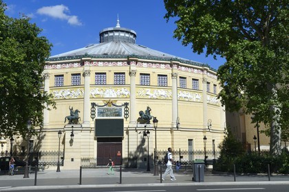 France, Paris (75), boulevard des Filles du Calvaire, le Cirque d'Hiver