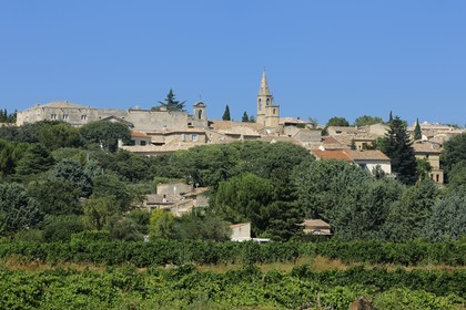 France, Gard (30), région du Pays d'Uzège, village de Saint-Maximin