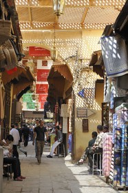 Morocco, Middle Atlas, Fez, Imperial City, Fez El Bali, medina listed as World Heritage by UNESCO, the souk