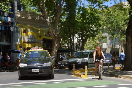 Argentina, Buenos Aires, Palermo district, plazoleta Julio Cortaza