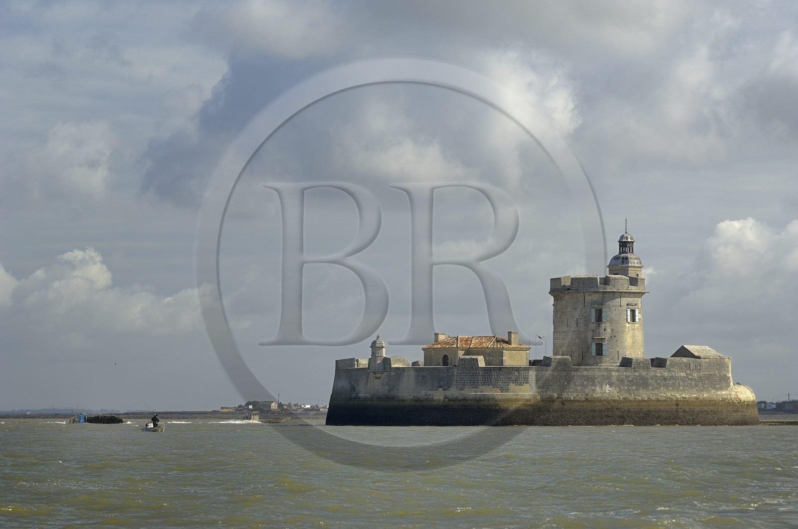 France, Charente-Maritime (17), Bourcefranc-le-Chapus, Fort Louvois ou Fort du Chapus