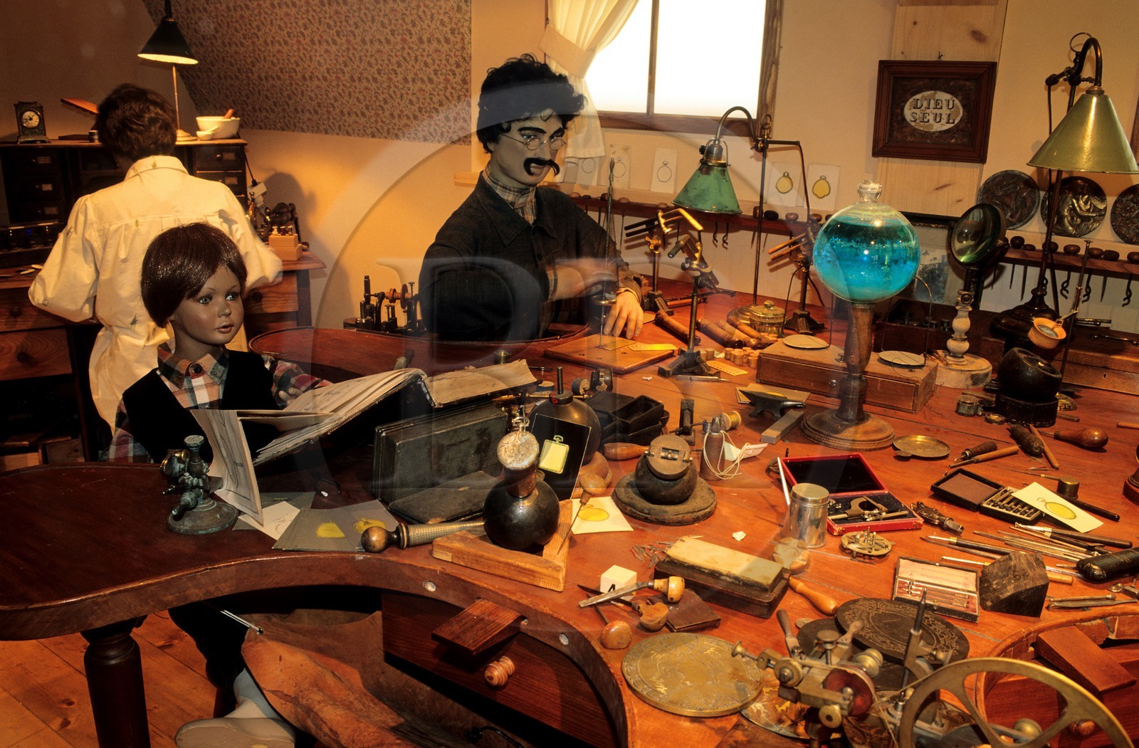 France, Doubs (25), Villiers-le-Lac, musée de la montre