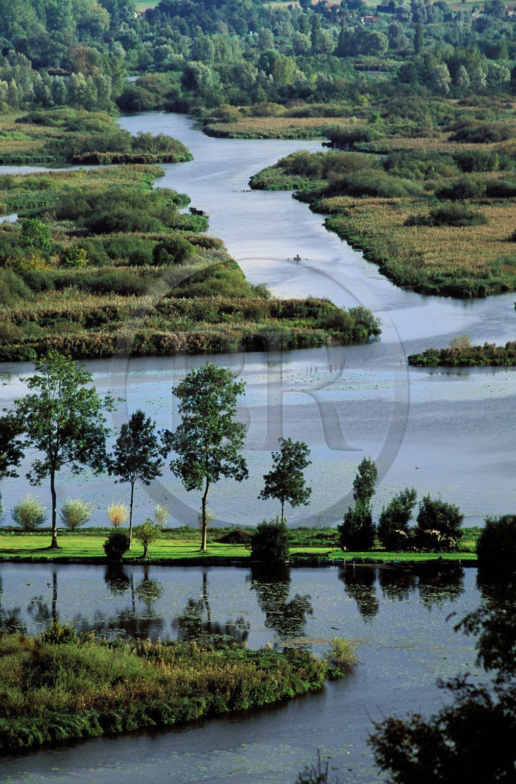 France, Somme (80), les étangs de Vaux