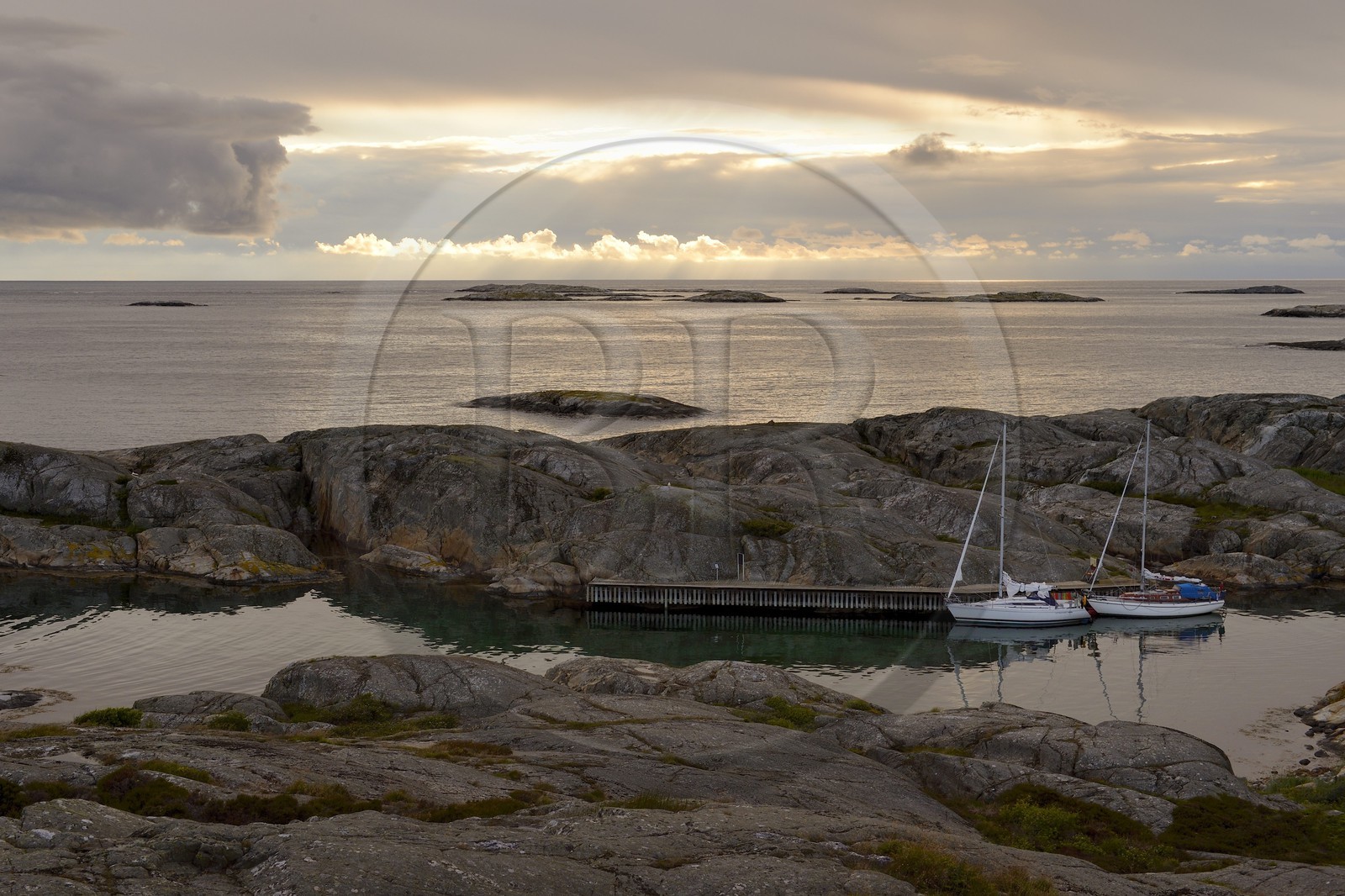 Suède, Västra Götaland, Väderöarna (iles météo) au large de Fjällbacka