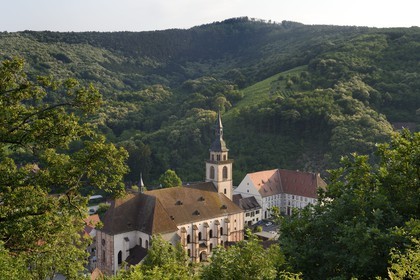 France, Bas Rhin, Andlau benedictine abbey founded in 880