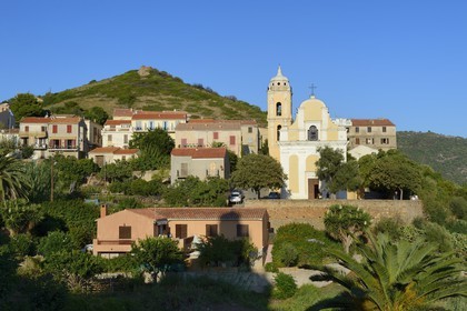 France, Corse du Sud, Cargese, catholic church (latin rite) built in the 19th century