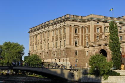 Sweden, Stockholm, Gamla Stan island (old town), the royal Palace