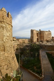 Espagne, Andalousie, Almeria, forteresse La Alcazaba