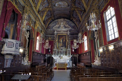 France, Haute Corse, Bastia, rue Napoleon, Oratory of the Immaculate Conception