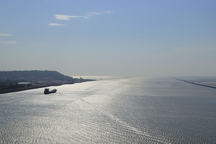 France, Seine-Maritime (76), embouchure de la Seine